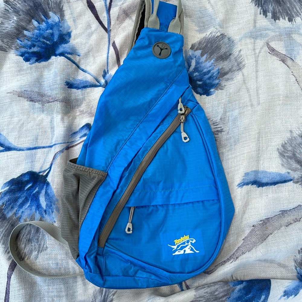 Blue Shoulder Bag